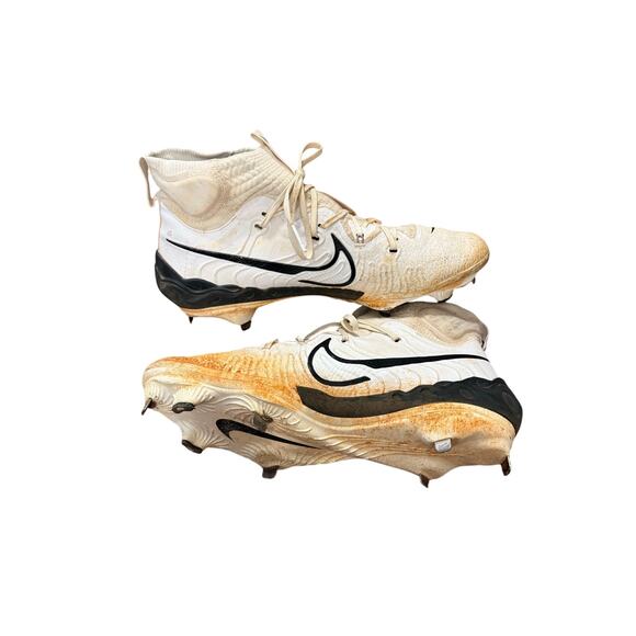 LSU PLAYER USED! Nike Hightop Hurache Baseball Cleats – Size 13 - Picture 5 of 5